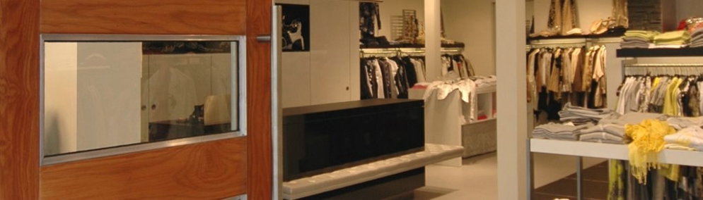 Elle, een blik op het interieur van de winkel